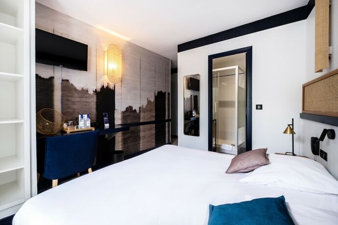 Imagen de la habitación del Hotel H&ocirc;tel Le Fran&ccedil;ais, La Flotte. Foto 12