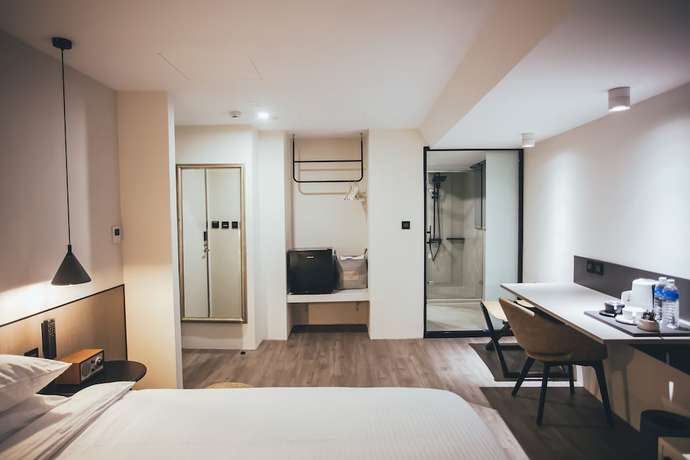 Imagen de la habitación del Hotel H&ocirc;tel Le H&ocirc;me. Foto 13