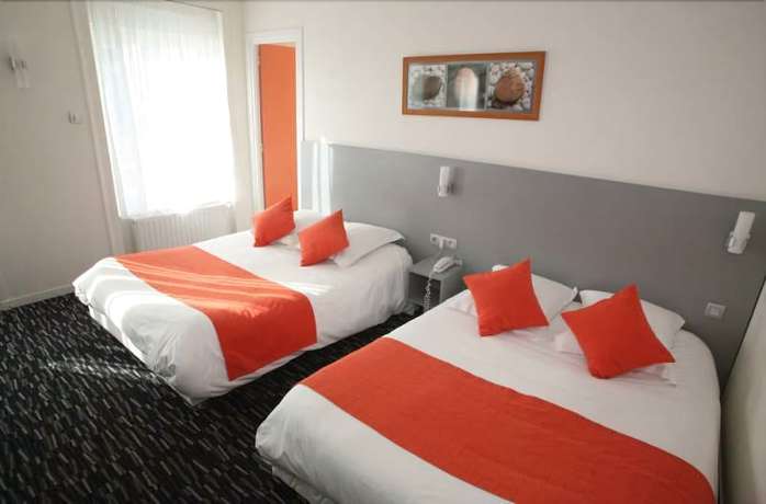 Imagen de la habitación del Hotel H&ocirc;tel Le Louvre, Cherburgo-Octeville. Foto 14