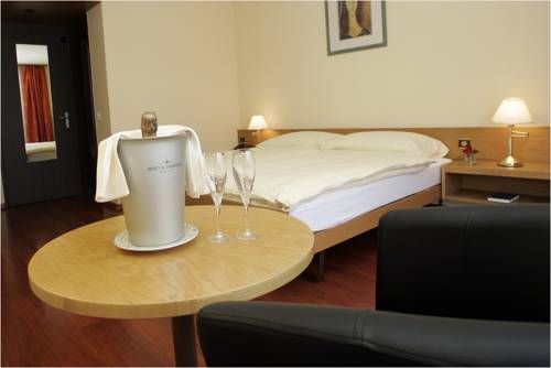 Imagen de la habitación del Hotel H&ocirc;tel Le National, Del&eacute;mont. Foto 11