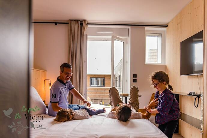 Imagen de la habitación del Hotel Hôtel Le Patio de Victor. Foto 3