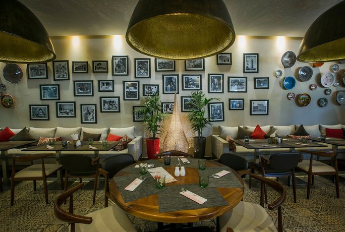 Imagen del bar/restaurante del Hotel H&ocirc;tel Le Rocher de Marrakech. Foto 4
