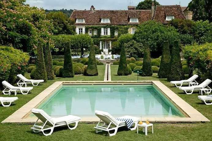 Imagen de la piscina del Hotel H&ocirc;tel Le Vieux Logis. Foto 20