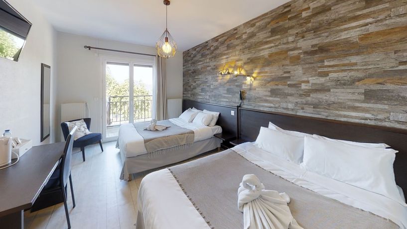 Imagen de la habitación del Hotel Hôtel Le bellevue, Bayard. Foto 8