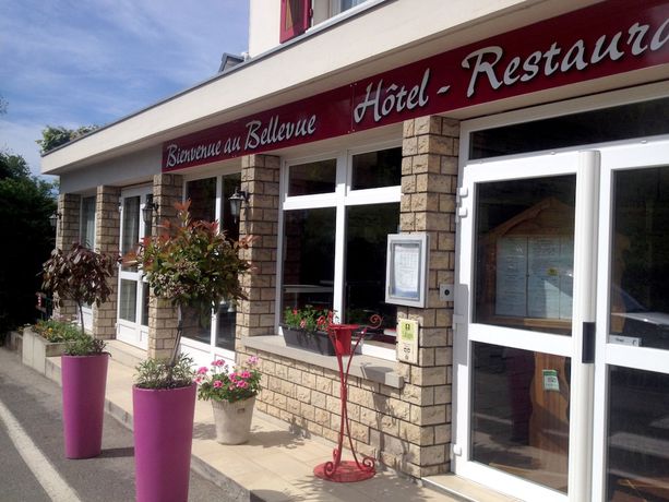 Imagen del bar/restaurante del Hotel Hôtel Le bellevue, Bayard. Foto 4