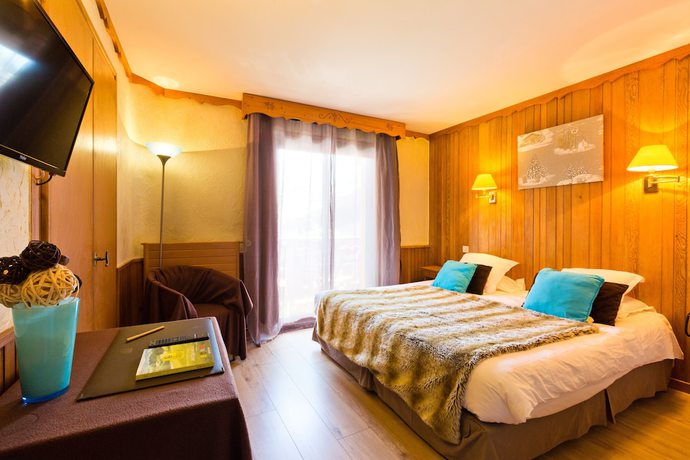 Imagen de la habitación del Hotel H&ocirc;tel Les Airelles. Foto 17