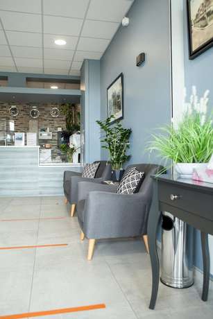 Imagen de los interiores del Hotel H&ocirc;tel Les Galets, CRIEL SUR MER. Foto 20