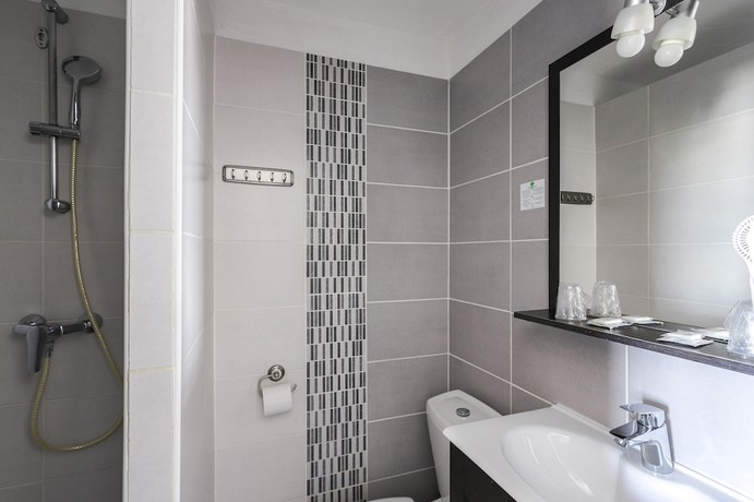 Imagen de la habitación del Hotel Hôtel Les Palmiers en Camargue. Foto 8