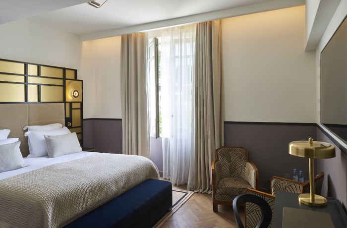 Imagen de la habitación del Hotel Hôtel Les Roches Blanches. Foto 3