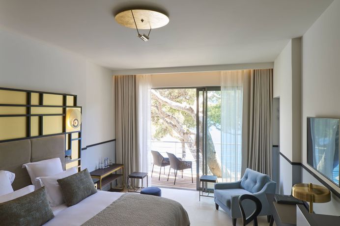 Imagen de la habitación del Hotel Hôtel Les Roches Blanches. Foto 4