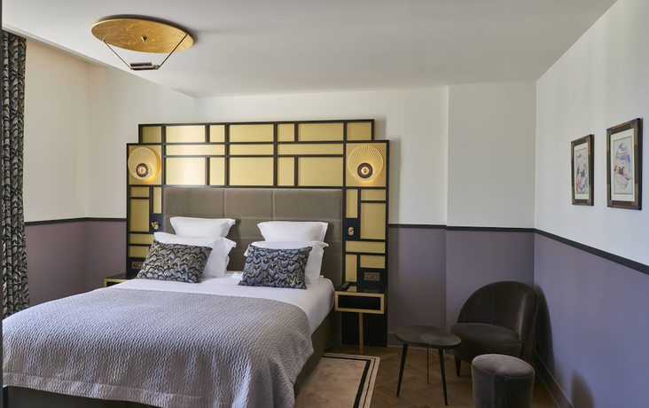 Imagen de la habitación del Hotel Hôtel Les Roches Blanches. Foto 11