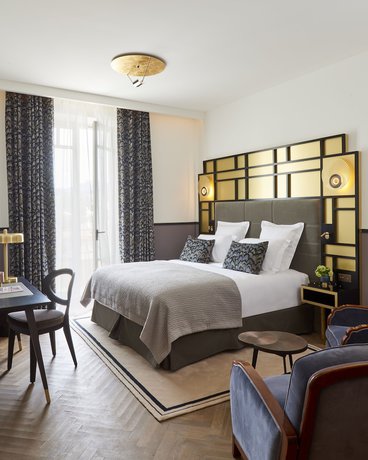 Imagen de la habitación del Hotel Hôtel Les Roches Blanches. Foto 14