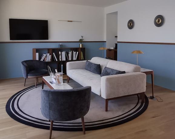 Imagen de la habitación del Hotel Hôtel Les Roches Blanches. Foto 18