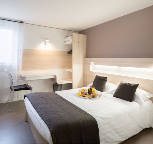 Imagen de la habitación del Hotel H&ocirc;tel Restaurant L'Eskemm *** St Brieuc-Tr&eacute;gueux. Foto 18