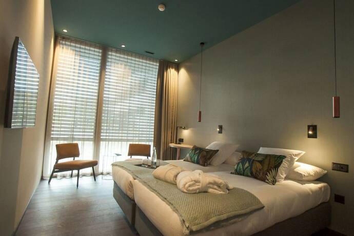 Imagen de la habitación del Hotel H&ocirc;tel Restaurant Port-Conty. Foto 14