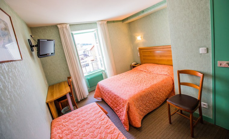 Imagen de la habitación del Hotel H&ocirc;tel Restaurant de l\'Abbaye, Ch&acirc;teau Gaillard. Foto 4