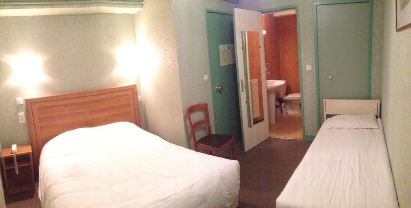 Imagen de la habitación del Hotel H&ocirc;tel Restaurant de l\'Abbaye, Ch&acirc;teau Gaillard. Foto 5