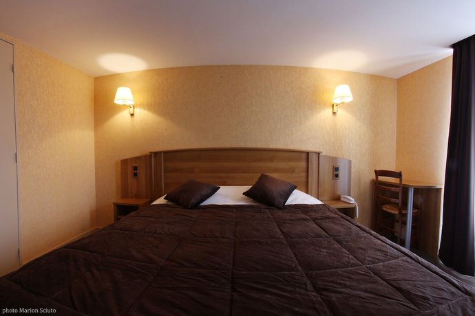 Imagen de la habitación del Hotel H&ocirc;tel Restaurant de l\'Abbaye, Ch&acirc;teau Gaillard. Foto 8