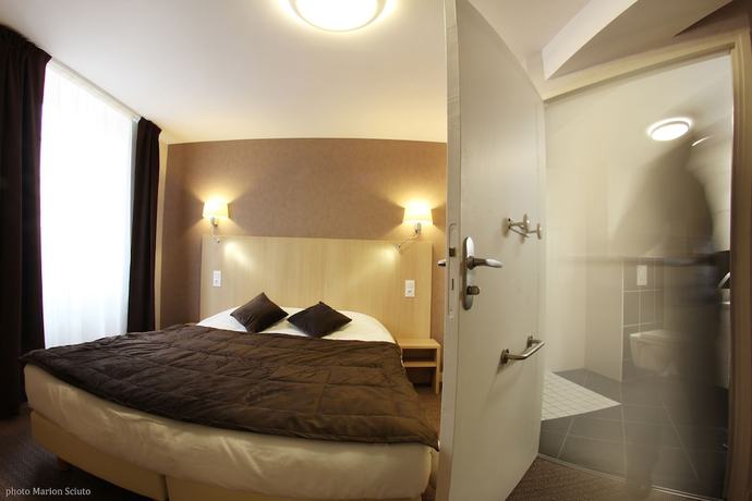 Imagen de la habitación del Hotel H&ocirc;tel Restaurant de l\'Abbaye, Ch&acirc;teau Gaillard. Foto 14
