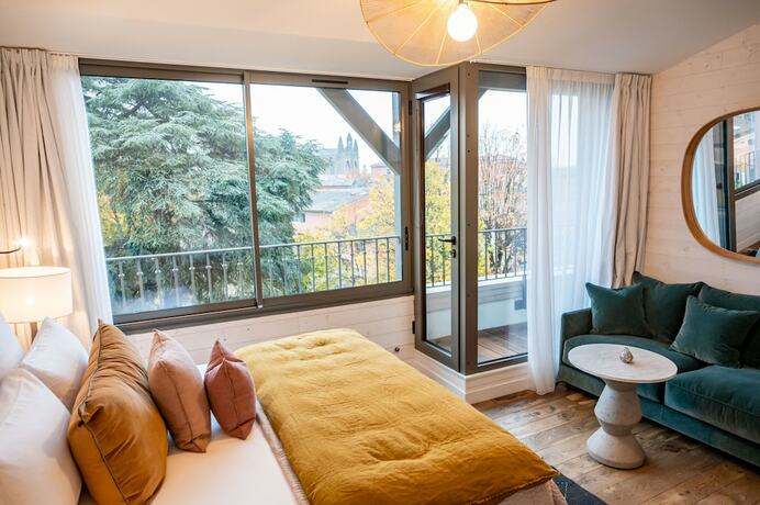 Imagen de la habitación del Hotel Hôtel SOCLO. Foto 19