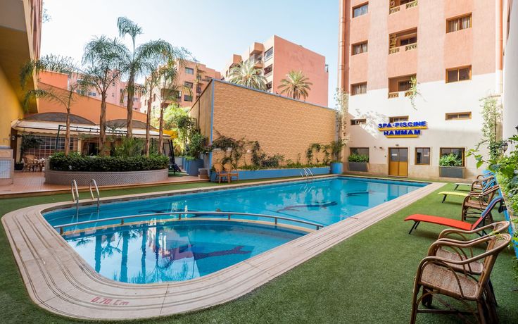 Imagen de la piscina del Hotel H&ocirc;tel Spa Atlassia. Foto 20