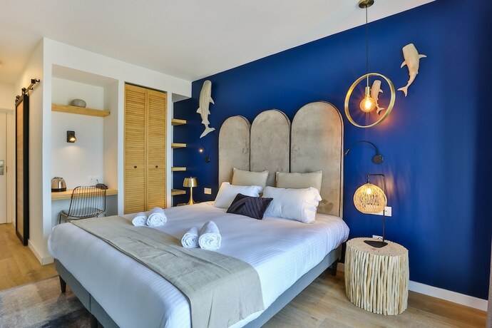 Imagen de la habitación del Hotel H&ocirc;tel Spa Face &agrave; la Mer. Foto 14