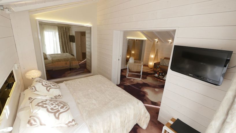 Imagen de la habitación del Hotel H&ocirc;tel Tsanteleina. Foto 4