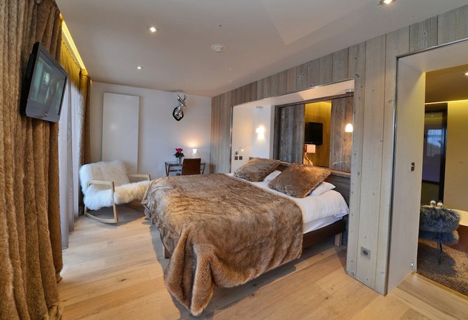 Imagen de la habitación del Hotel H&ocirc;tel Tsanteleina. Foto 7