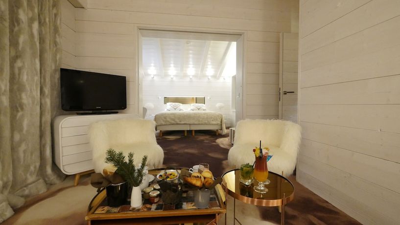 Imagen de la habitación del Hotel H&ocirc;tel Tsanteleina. Foto 8