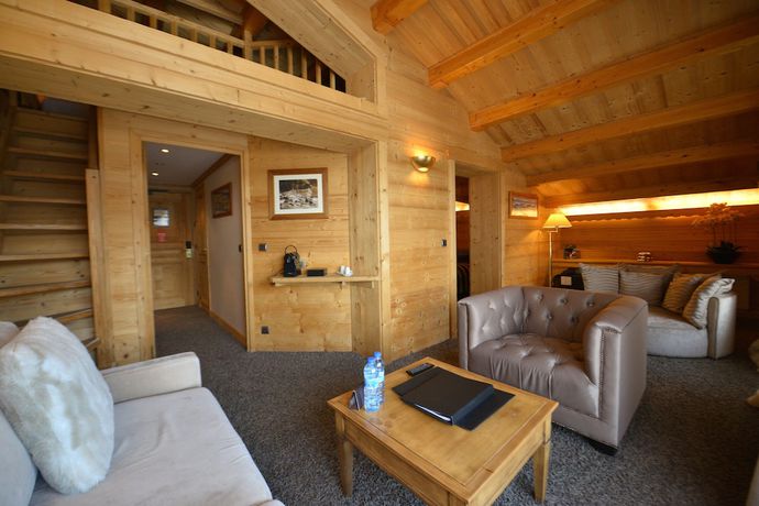 Imagen de la habitación del Hotel H&ocirc;tel Tsanteleina. Foto 12