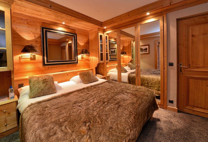 Imagen de la habitación del Hotel H&ocirc;tel Tsanteleina. Foto 17