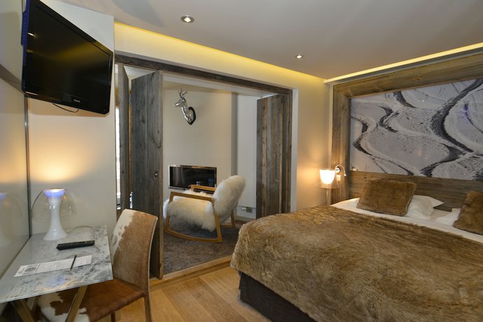 Imagen de la habitación del Hotel H&ocirc;tel Tsanteleina. Foto 19