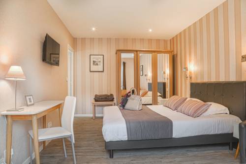 Imagen de la habitación del Hotel H&ocirc;tel & Spa Le Petit Castel Beuzeville-honfleur. Foto 2