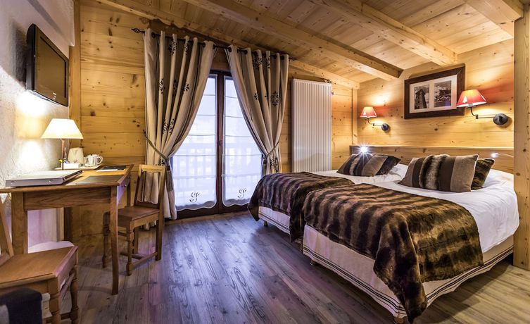 Imagen de la habitación del Hotel H&ocirc;tel and Chalets Le Samovar. Foto 4