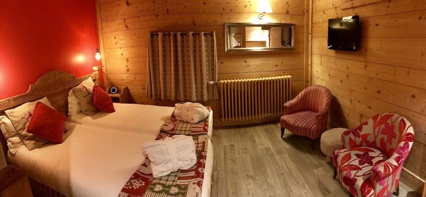 Imagen de la habitación del Hotel H&ocirc;tel and Chalets Le Samovar. Foto 7