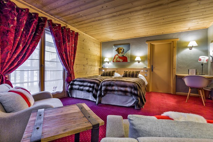 Imagen de la habitación del Hotel H&ocirc;tel and Chalets Le Samovar. Foto 8