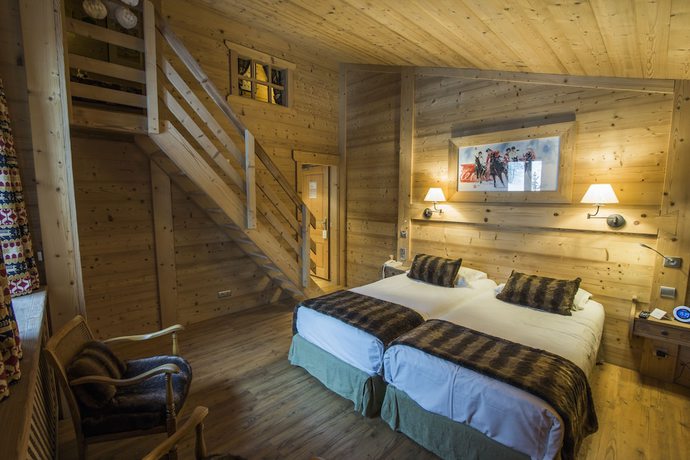 Imagen de la habitación del Hotel H&ocirc;tel and Chalets Le Samovar. Foto 12