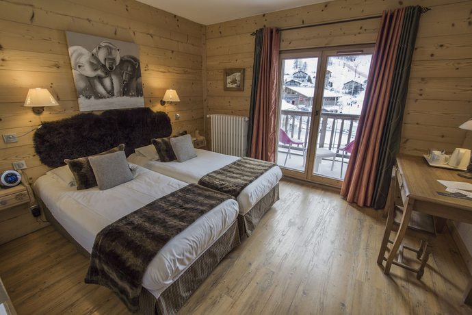 Imagen de la habitación del Hotel H&ocirc;tel and Chalets Le Samovar. Foto 13