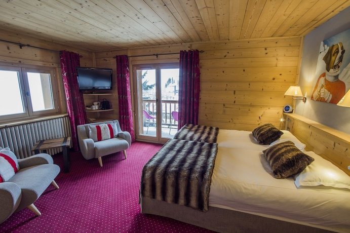 Imagen de la habitación del Hotel H&ocirc;tel and Chalets Le Samovar. Foto 14