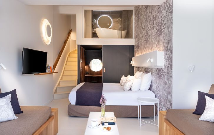 Imagen de la habitación del Hotel H&ocirc;tel and Spa des Gorges du Verdon. Foto 5
