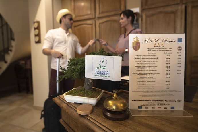 Imagen de los interiores del Hotel Hôtel d\'Aragon. Foto 14