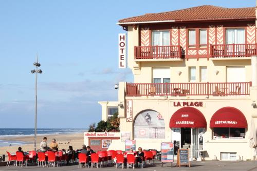 Imagen general del Hotel H&ocirc;tel de La Plage, CAPBRETON. Foto 4