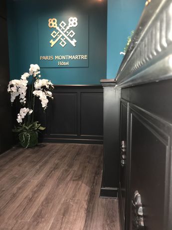 Imagen de los interiores del Hotel Hôtel de Paris Montmartre. Foto 17