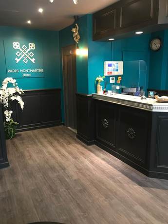 Imagen de los interiores del Hotel Hôtel de Paris Montmartre. Foto 18
