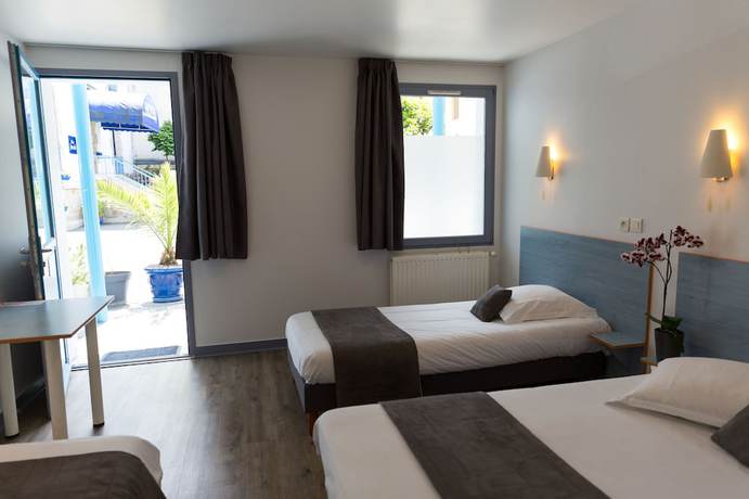Imagen de la habitación del Hotel H&ocirc;tel de la Gare, Quimper. Foto 11