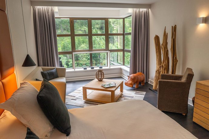 Imagen de la habitación del Hotel H&ocirc;tel de la Muse et du Rozier. Foto 10