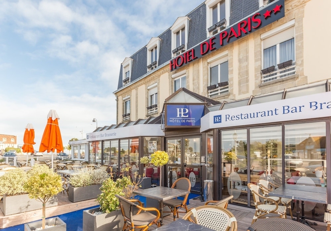 Imagen general del Hotel Hôtel de la Plage, Courseulles-sur-Mer. Foto 1