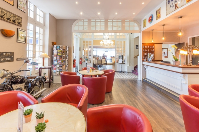 Imagen de los interiores del Hotel H&ocirc;tel de la Plage, Courseulles-sur-Mer. Foto 18