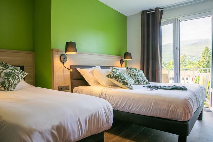 Imagen de la habitación del Hotel Hôtel du Pont d\'Ascain. Foto 2