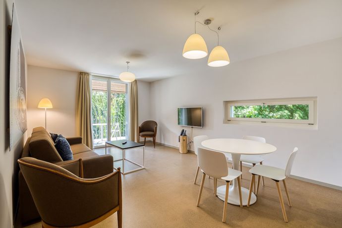 Imagen de la habitación del Hotel Hôtel-Résidence La Croix-Blanche. Foto 7